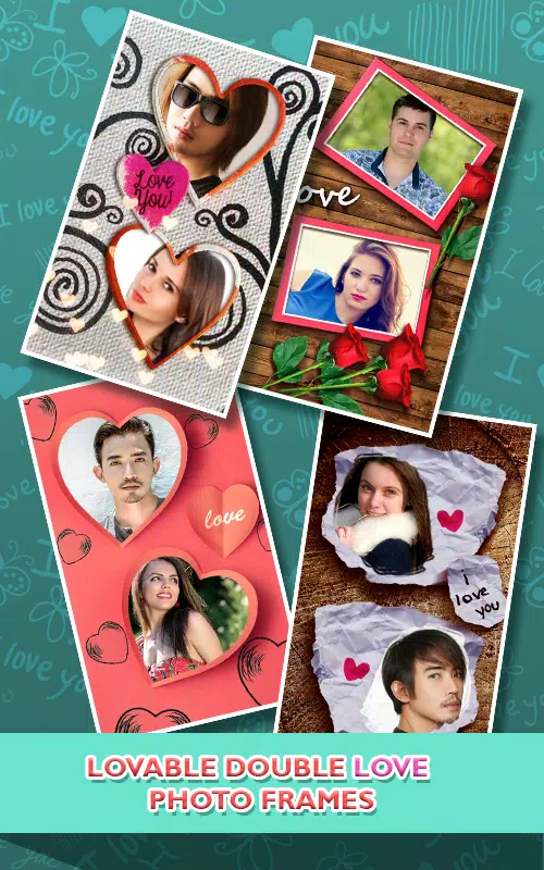 Love Photo frames Collage 螢幕截圖 1