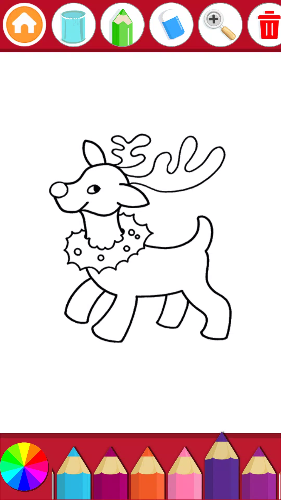 Christmas Coloring Book Captura de tela 2