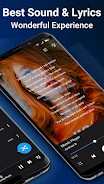 Music Player-Bass Audio Player ဖန်သားပြင်ဓာတ်ပုံ 2