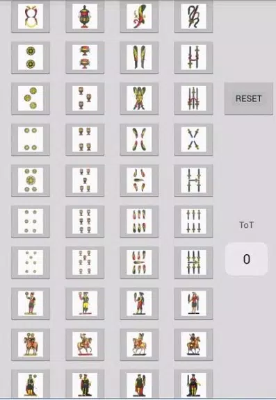 card counting napoletane cards Screenshot 0