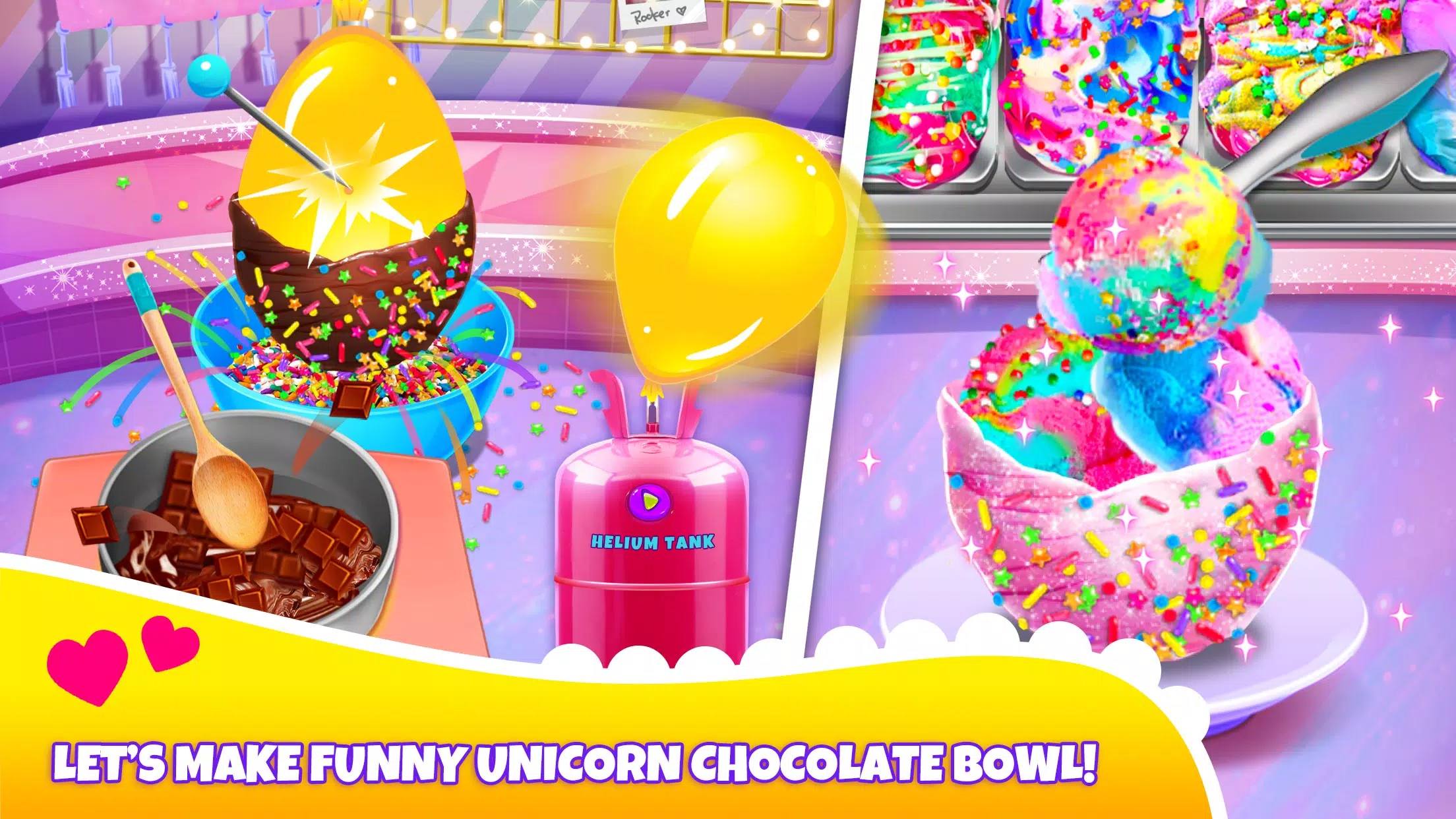 Girl Games: Unicorn Cooking ภาพหน้าจอ 3