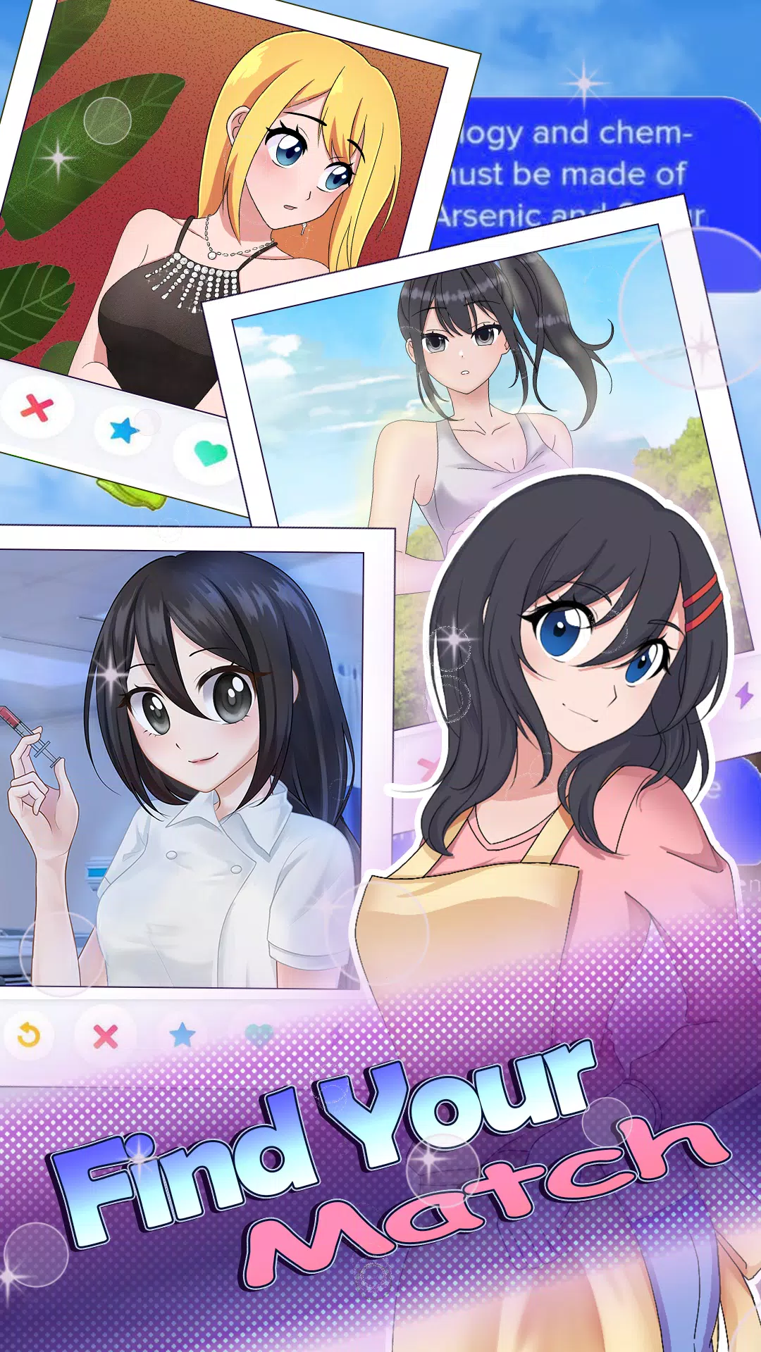 HaremKing - Waifu Dating Sim স্ক্রিনশট 3