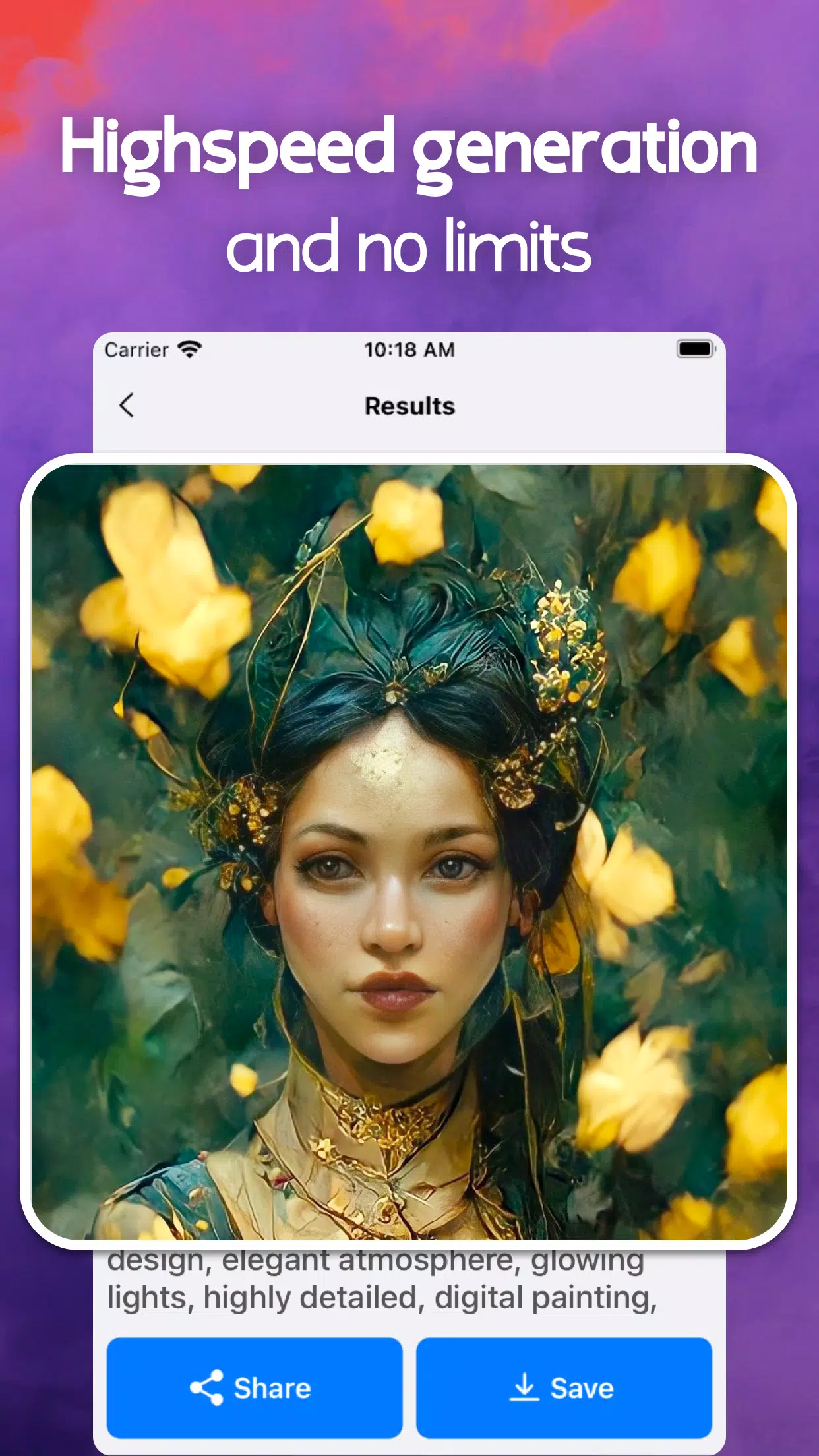 AI Generated Art Generator 스크린샷 3
