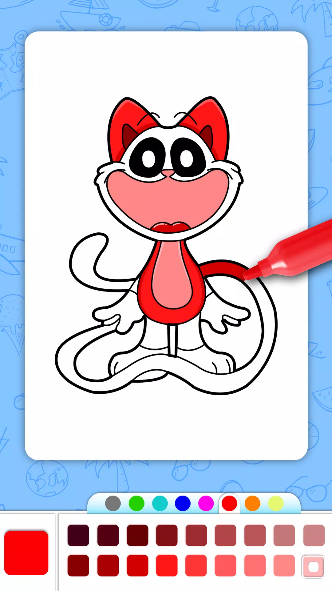 Amusing Coloring: Draw Color 螢幕截圖 0