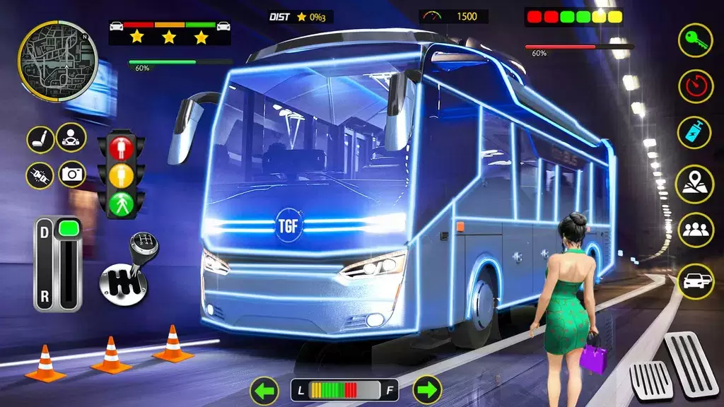 Coach Bus 3D Driving Games 螢幕截圖 1