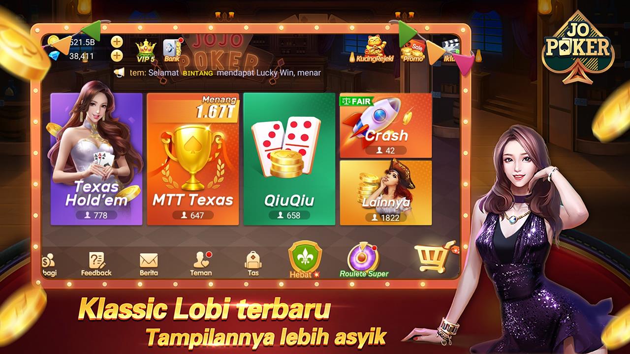 JOJO Texas Domino Gaple Slot 스크린샷 0