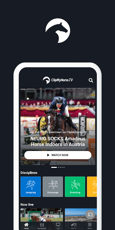 ClipMyHorse.TV & FEI.TV Скриншот 0