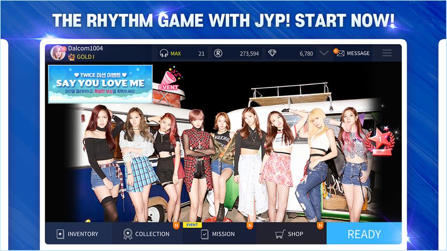 SUPERSTAR JYPNATION Ảnh chụp màn hình 1