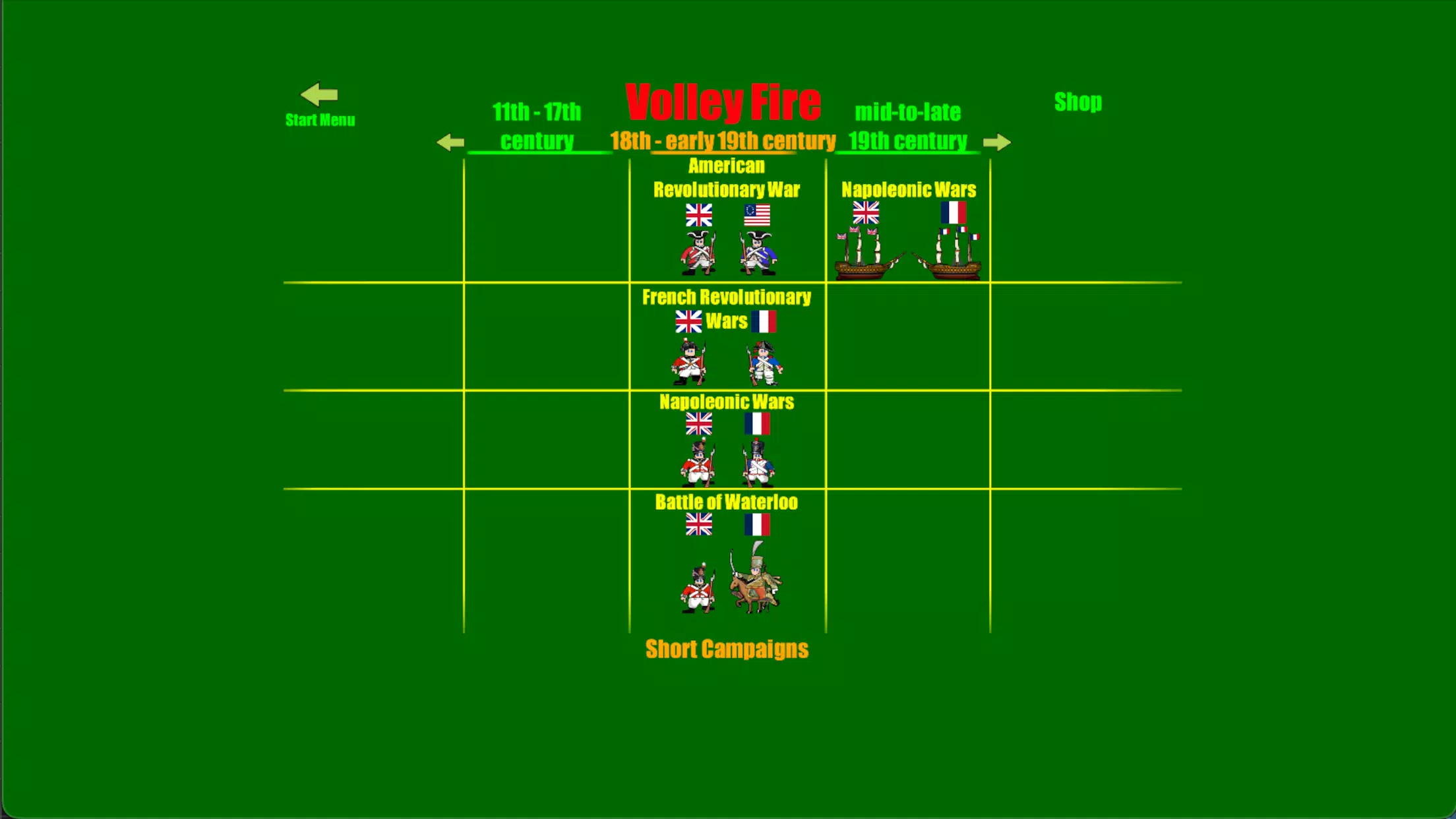 Volley Fire Schermafbeelding 0