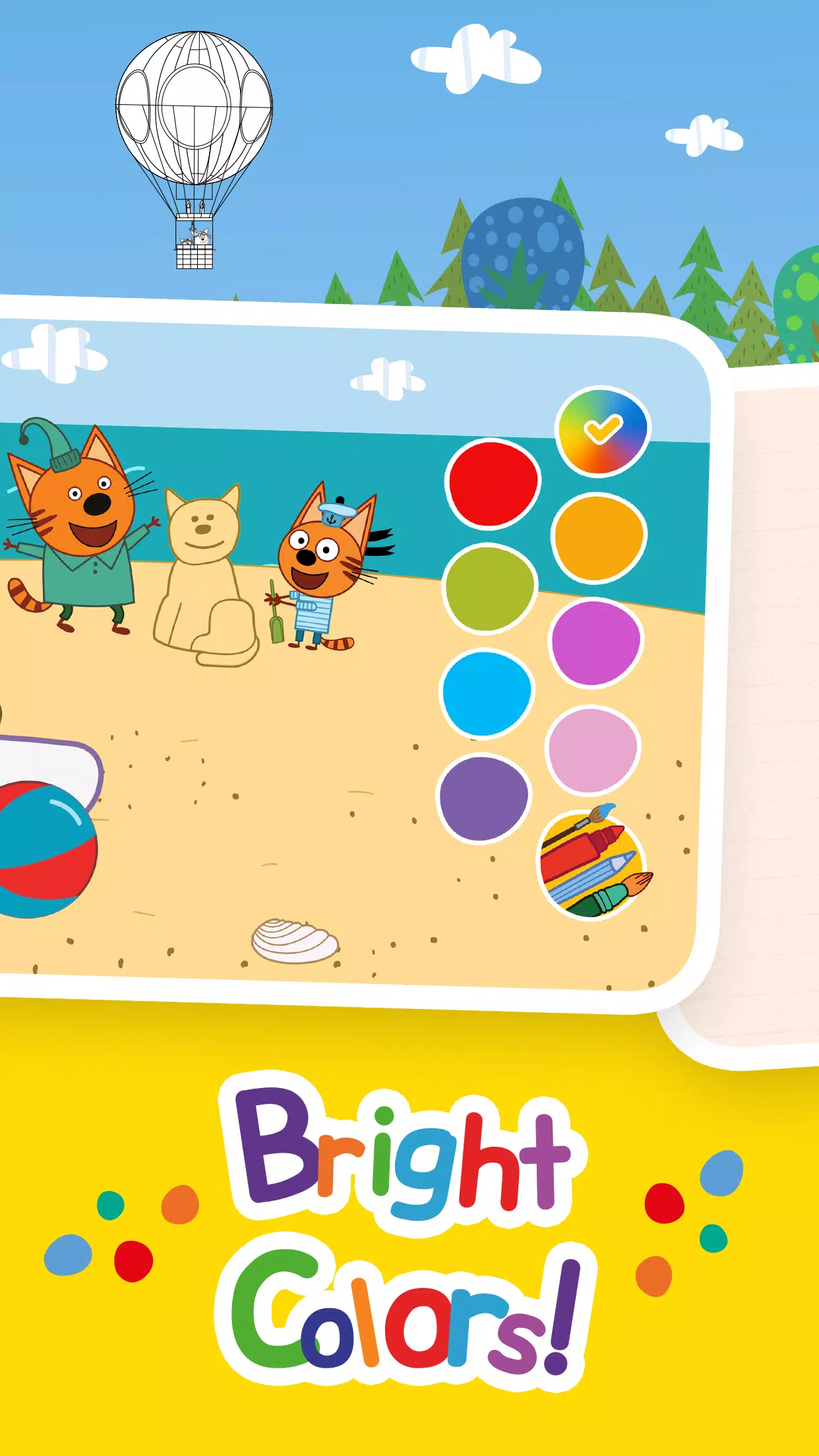 Kid-E-Cats: Draw & Color Games Ảnh chụp màn hình 2