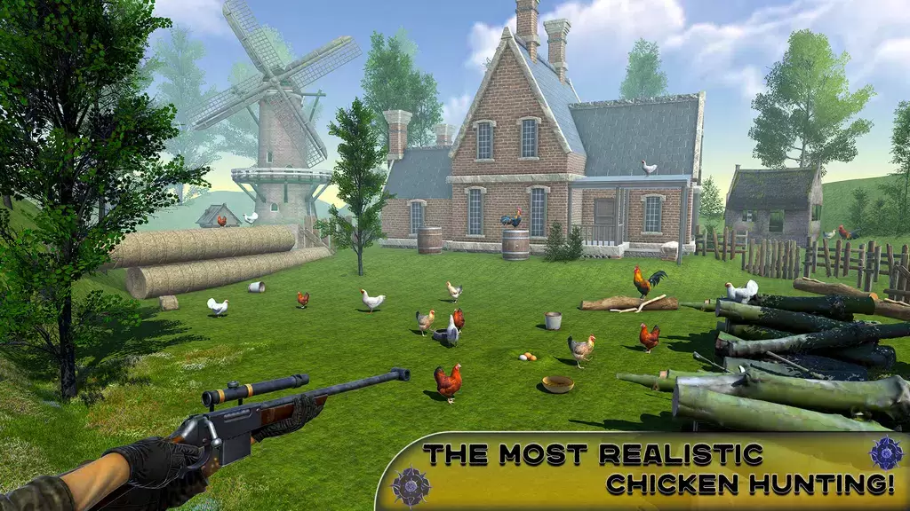 Chicken Hunting Challenge Game Screenshot 2