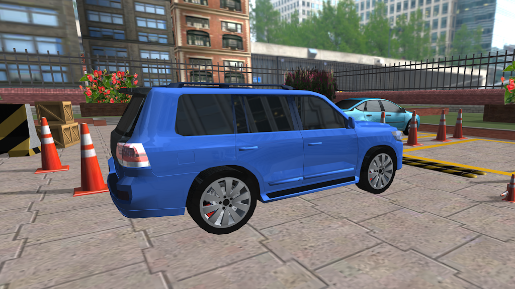 Prado Car Parking Driving Game Captura de pantalla 2