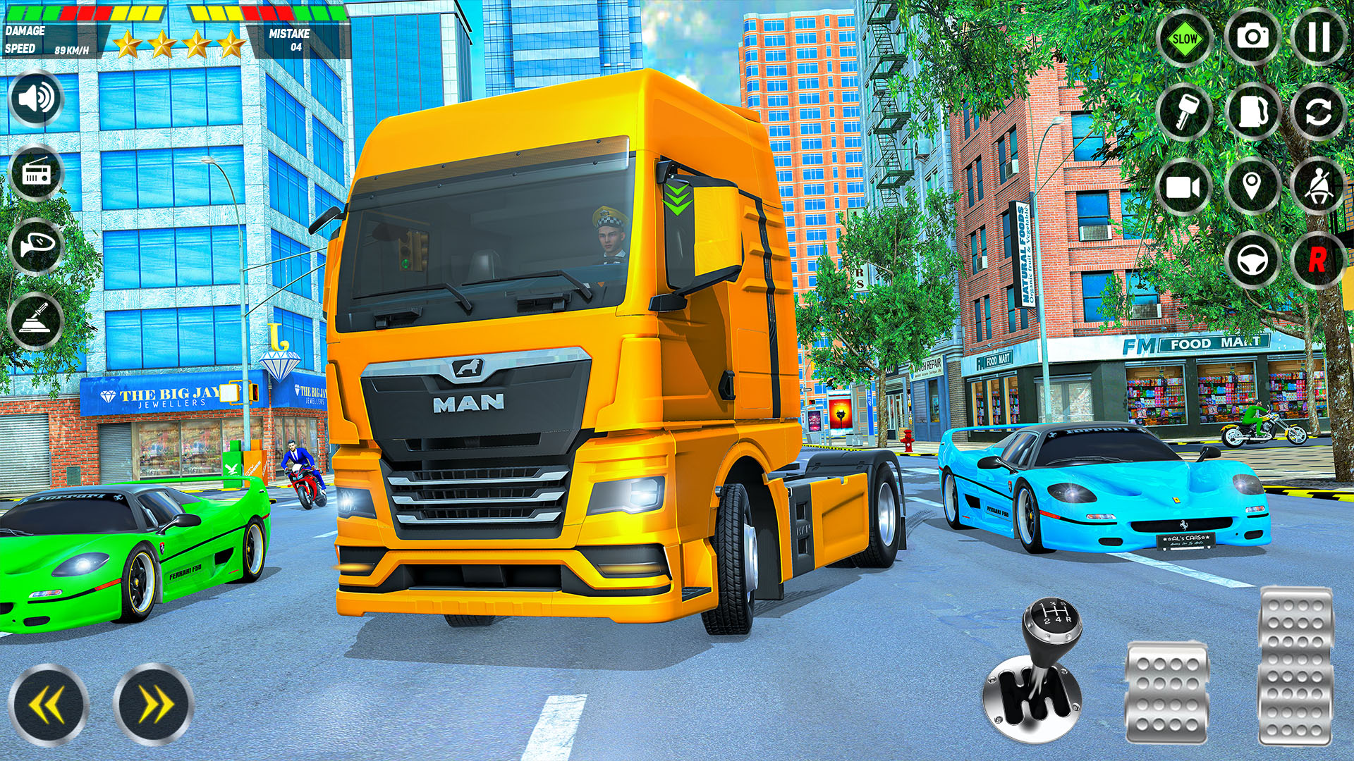 Crazy Truck Driving:Truck Game Скриншот 3