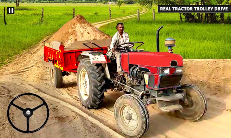 Tractor Trolley Cargo Tractor 螢幕截圖 1