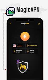 Magic VPN – VPN Fast & Secure Ảnh chụp màn hình 0