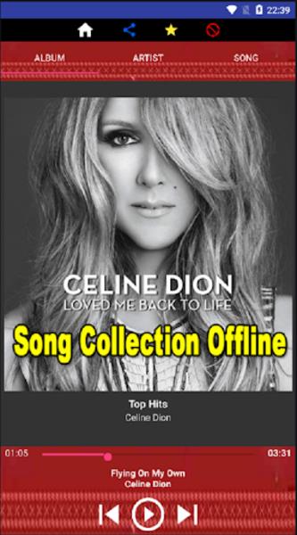 Celine Dion Offline 螢幕截圖 1