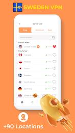 Sweden VPN - Private Proxy Screenshot 2