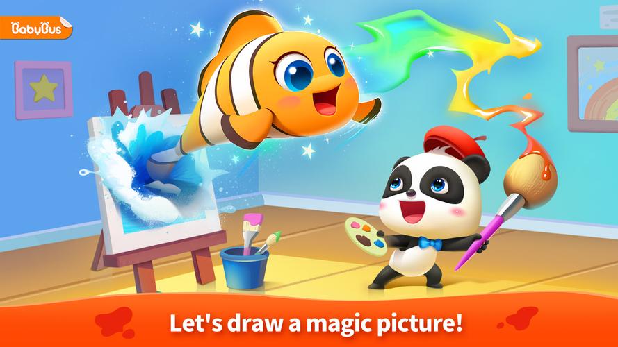 Little Panda's Kids Coloring ภาพหน้าจอ 0