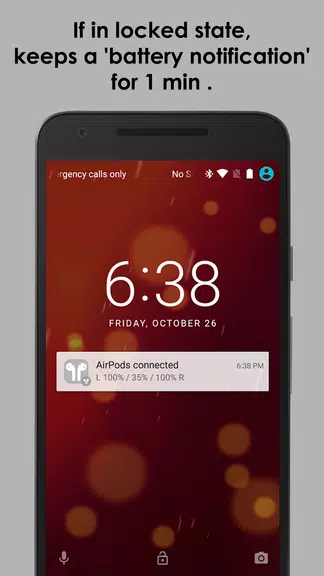AirBuds Popup - airpod battery 螢幕截圖 1