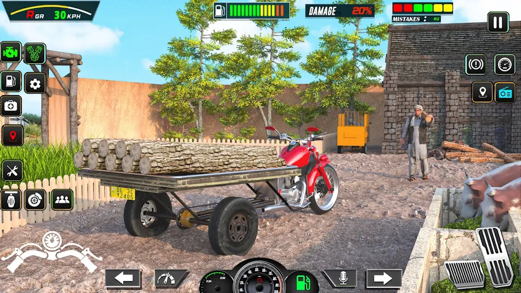 Tuk Tuk Rickshaw: Auto Game ภาพหน้าจอ 1