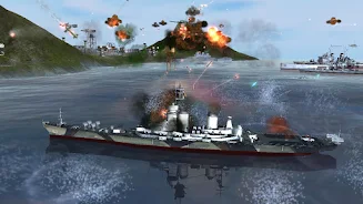 WARSHIP BATTLE:3D World War II Ảnh chụp màn hình 2