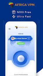 Africa VPN - Get Africa IP 螢幕截圖 0