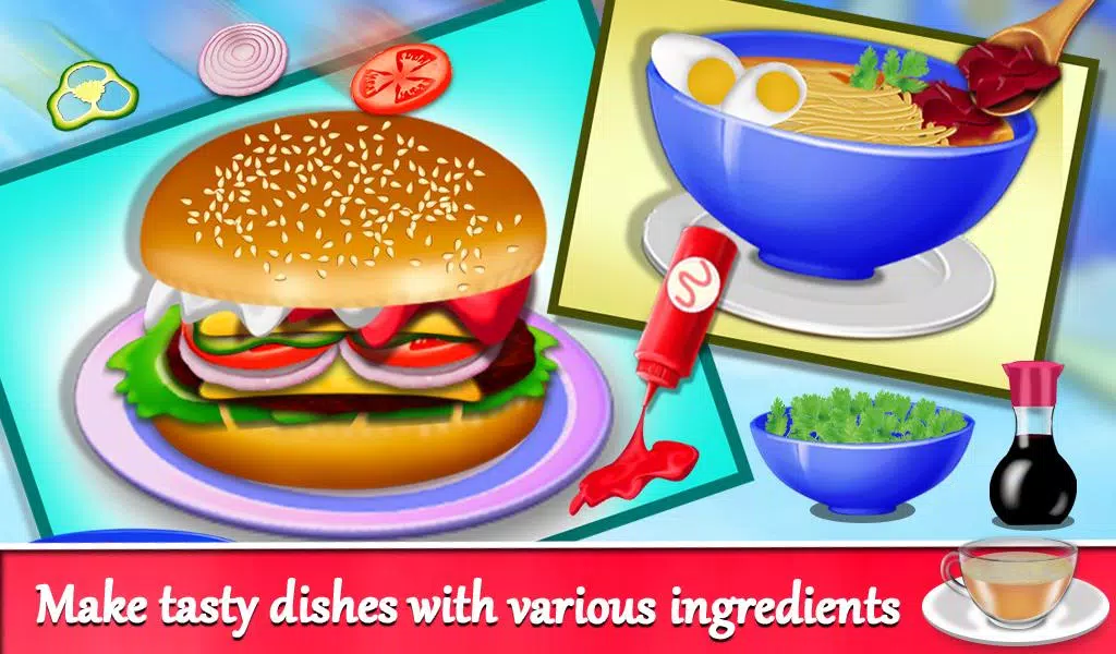 Cooking in Kitchen Food Games Schermafbeelding 0