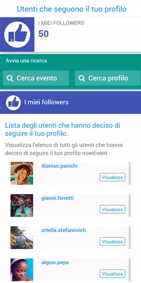 nowEvent - L’app a misura di evento ภาพหน้าจอ 2