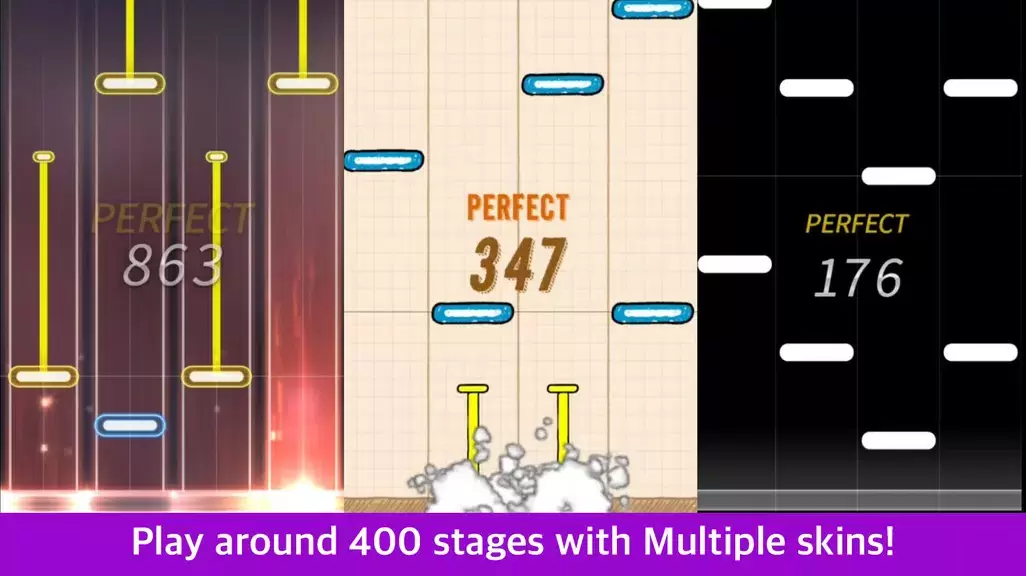 Muziqlo - Mobile Rhythm Game স্ক্রিনশট 1