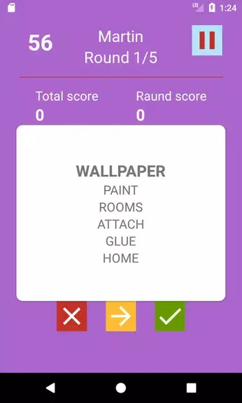 Taboo Word Game 螢幕截圖 1