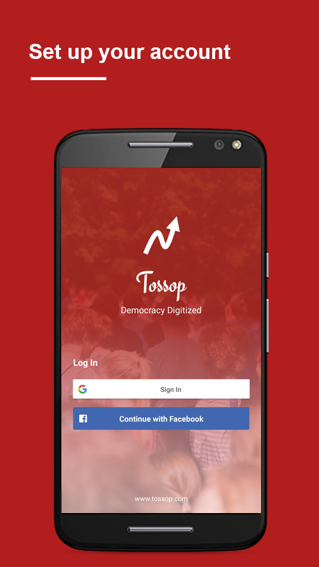 Tossop – Opinion Sharing & Learning App Schermafbeelding 0