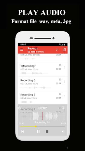 Voice Memos Capture d'écran 2