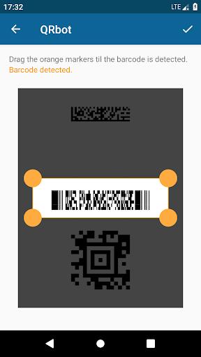 QRbot: QR & barcode reader Zrzut ekranu 1