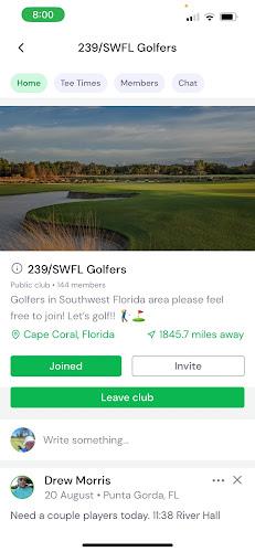 GolfLync Social Media for Golf ဖန်သားပြင်ဓာတ်ပုံ 3