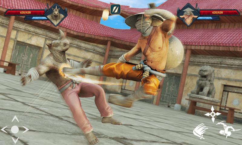 Superhero Ninja Fighting Games 螢幕截圖 1
