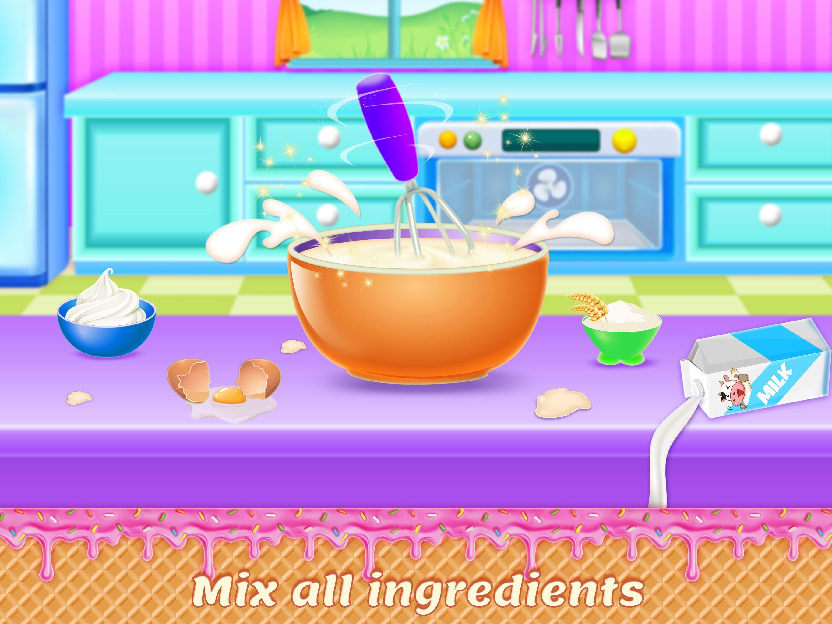 Doll House Cake Maker Game 螢幕截圖 3