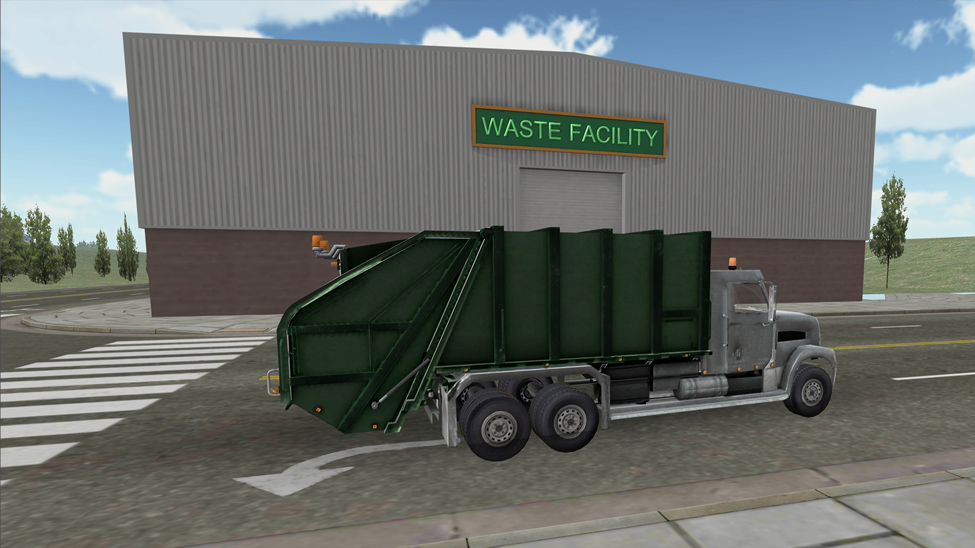 City Simulator: Trash Truck 螢幕截圖 1