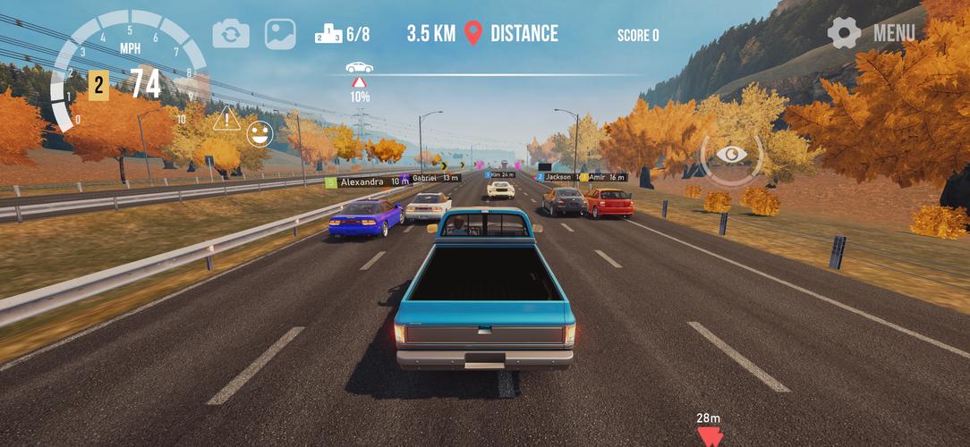 CPM Traffic Racer Ảnh chụp màn hình 1