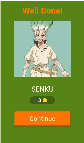 Dr Stone Quiz 螢幕截圖 1