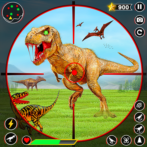 Wild Dino Hunter 3D Gun Games Скриншот 0