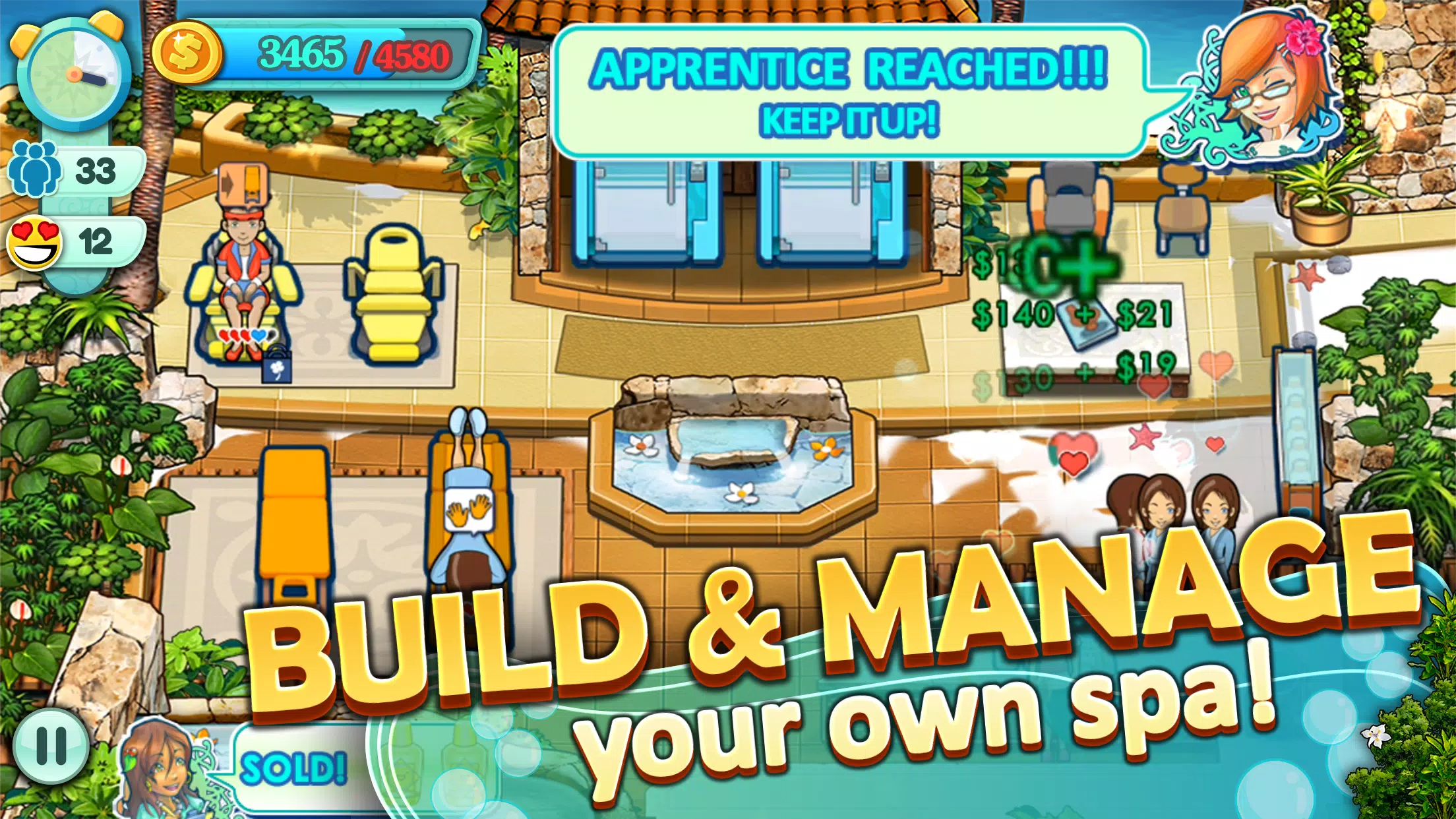 Sally’s Spa: Beauty Salon Game Screenshot 0