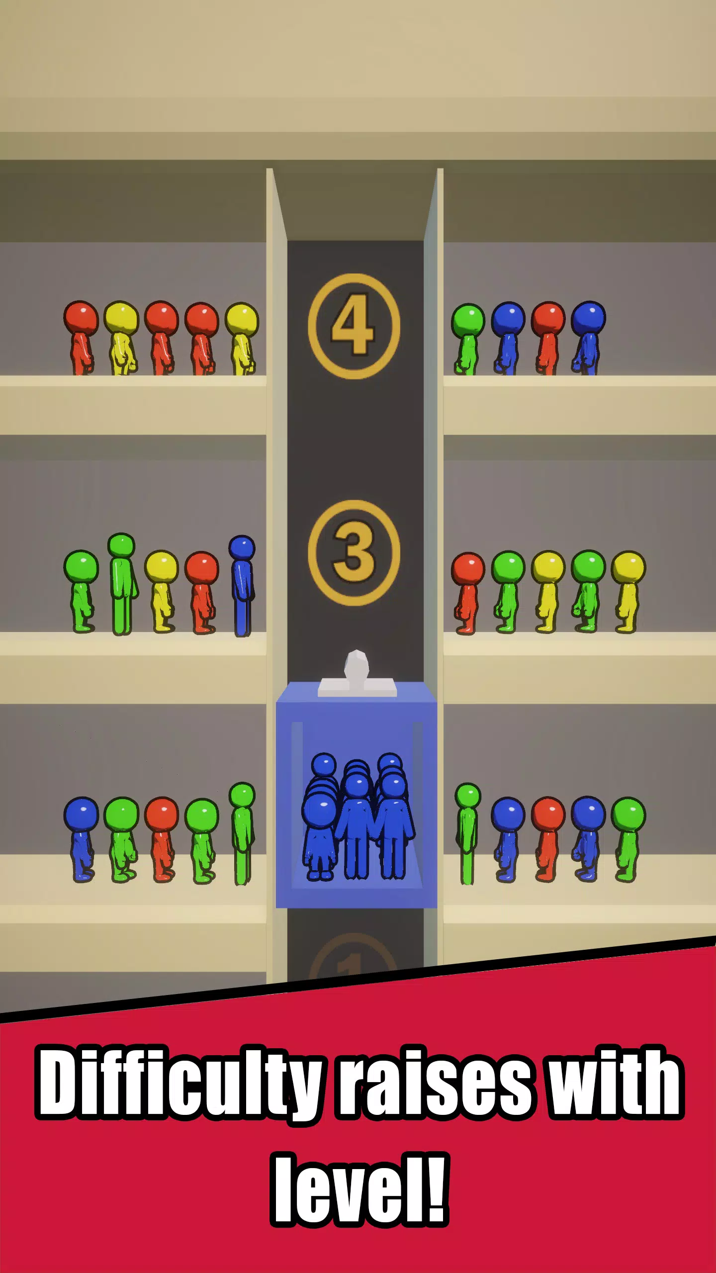 Lift Traffic: elevator game স্ক্রিনশট 2