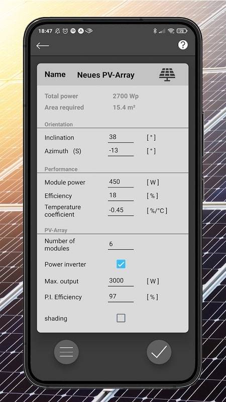 PV Calculator Premium 螢幕截圖 0