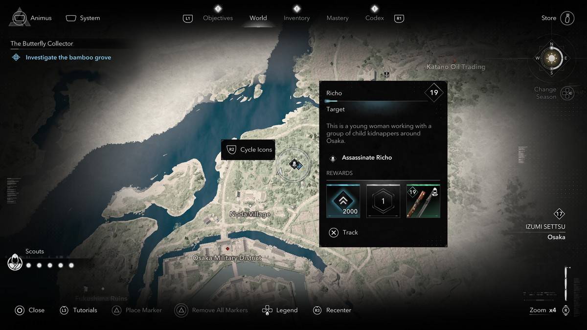 How and Where to Find All Butterfly Collector Members in Assassin's Creed Shadows Richo