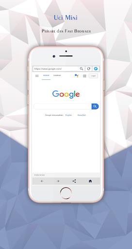New Uc Browser 2021 - Mini & Secure Tangkapan skrin 1