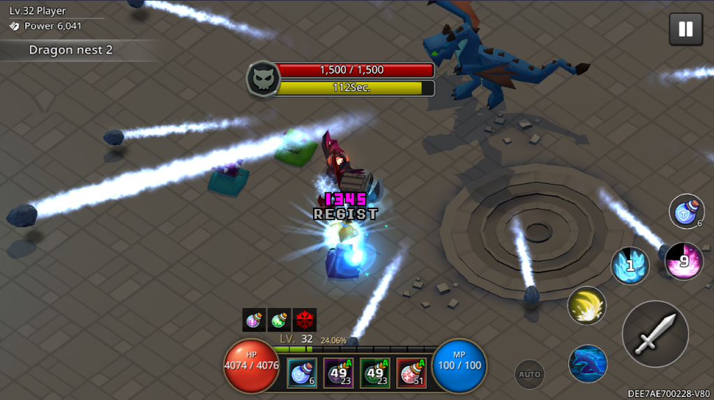 Pixel Blade W : Idle Rpg Schermafbeelding 1