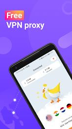 VPN Duck — Fast and Secure 螢幕截圖 0