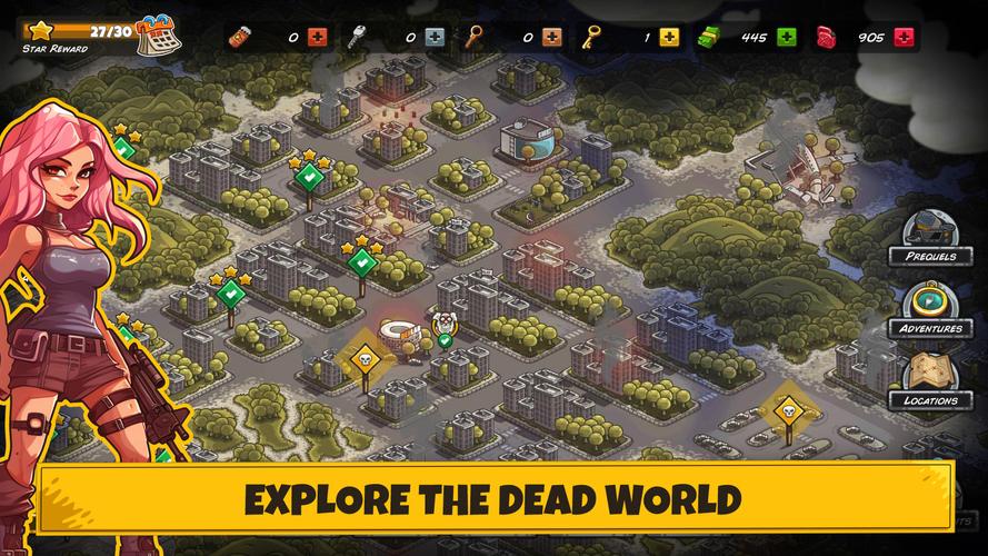 Dead World Heroes: Zombie Rush スクリーンショット 3