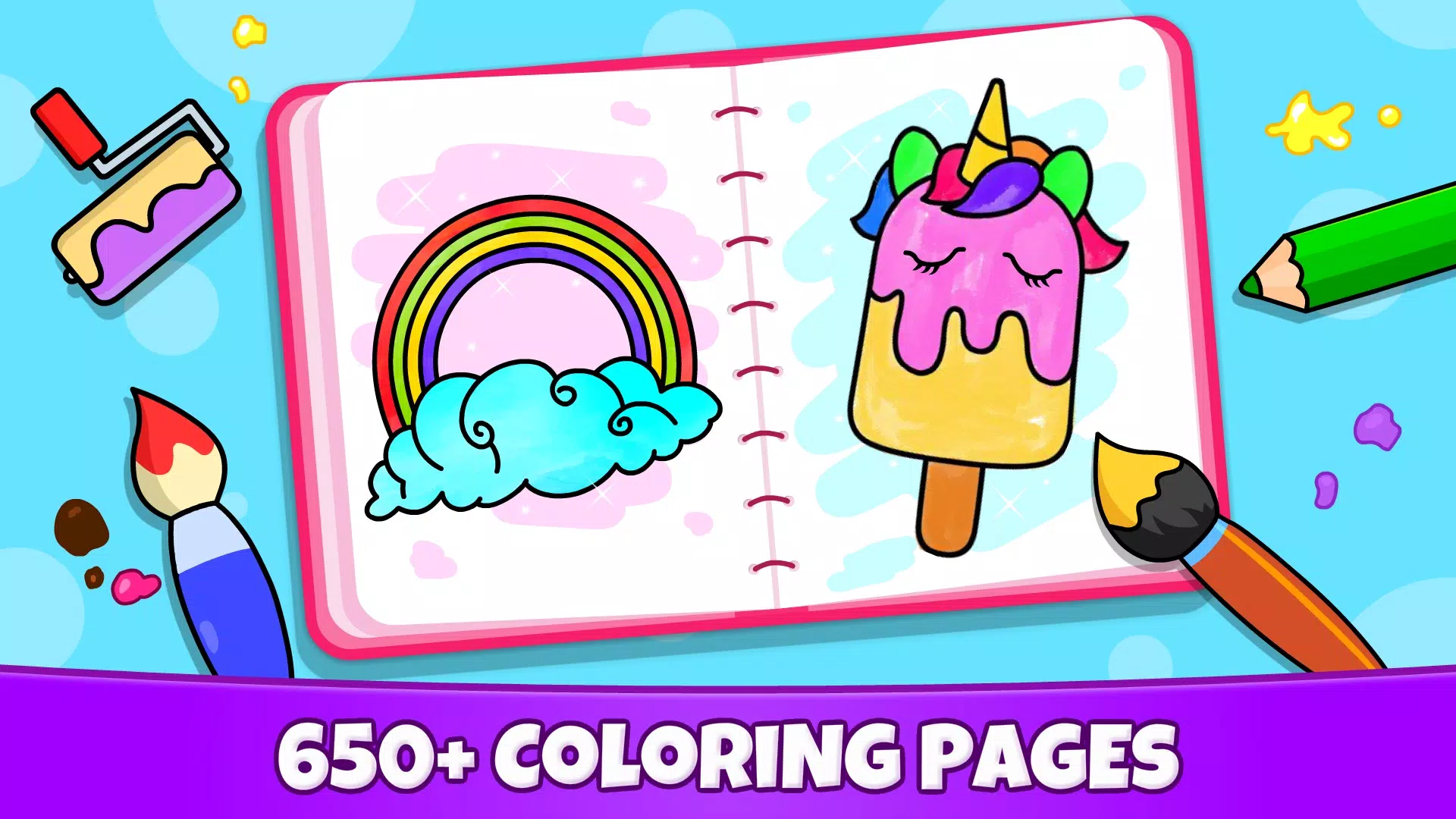 Unicorn Coloring Screenshot 1