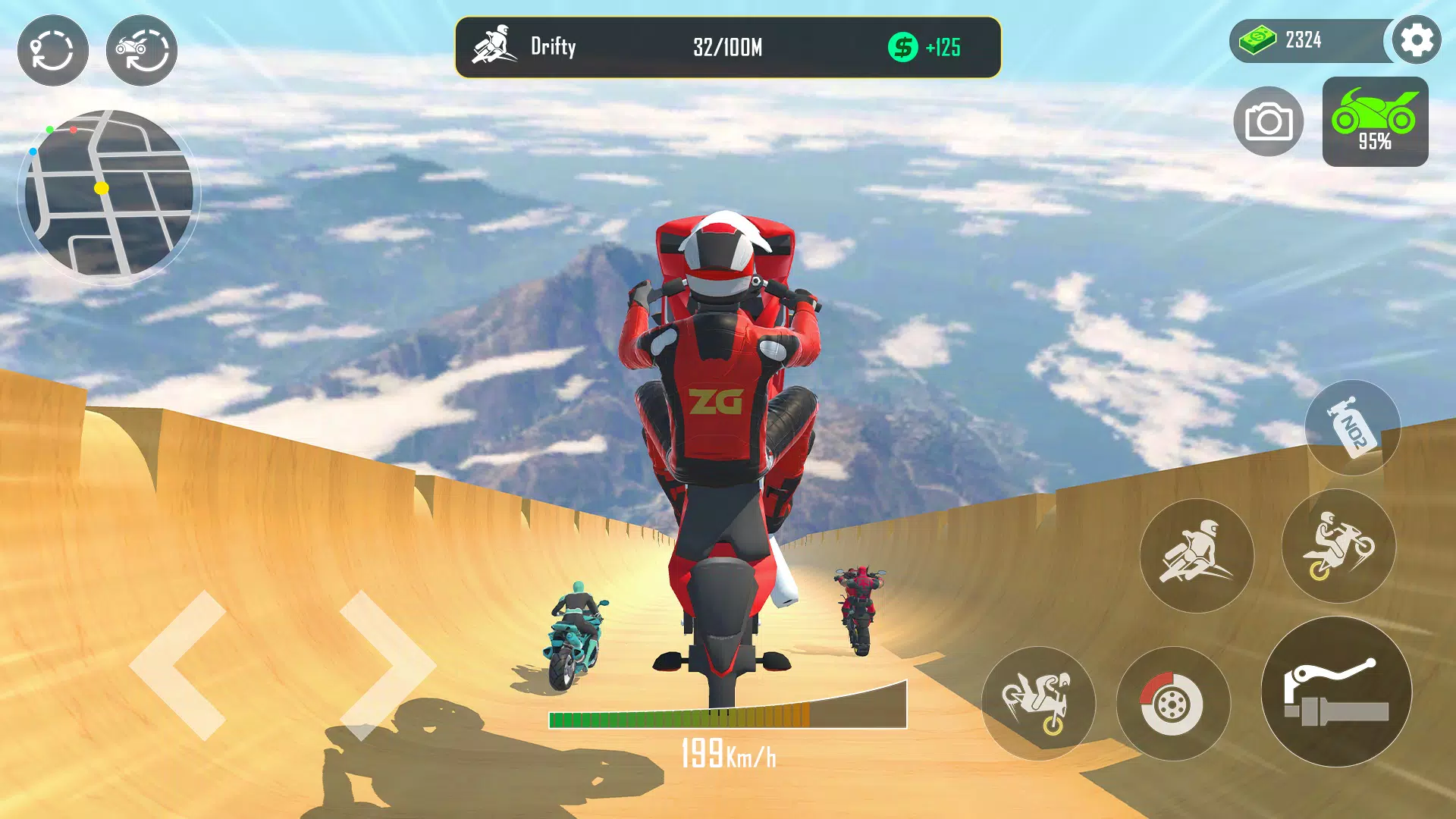 GT Moto Stunt 3D Captura de pantalla 3